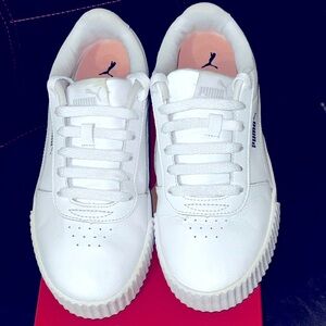 PUMA Catrina All White (Women’s Size 8)